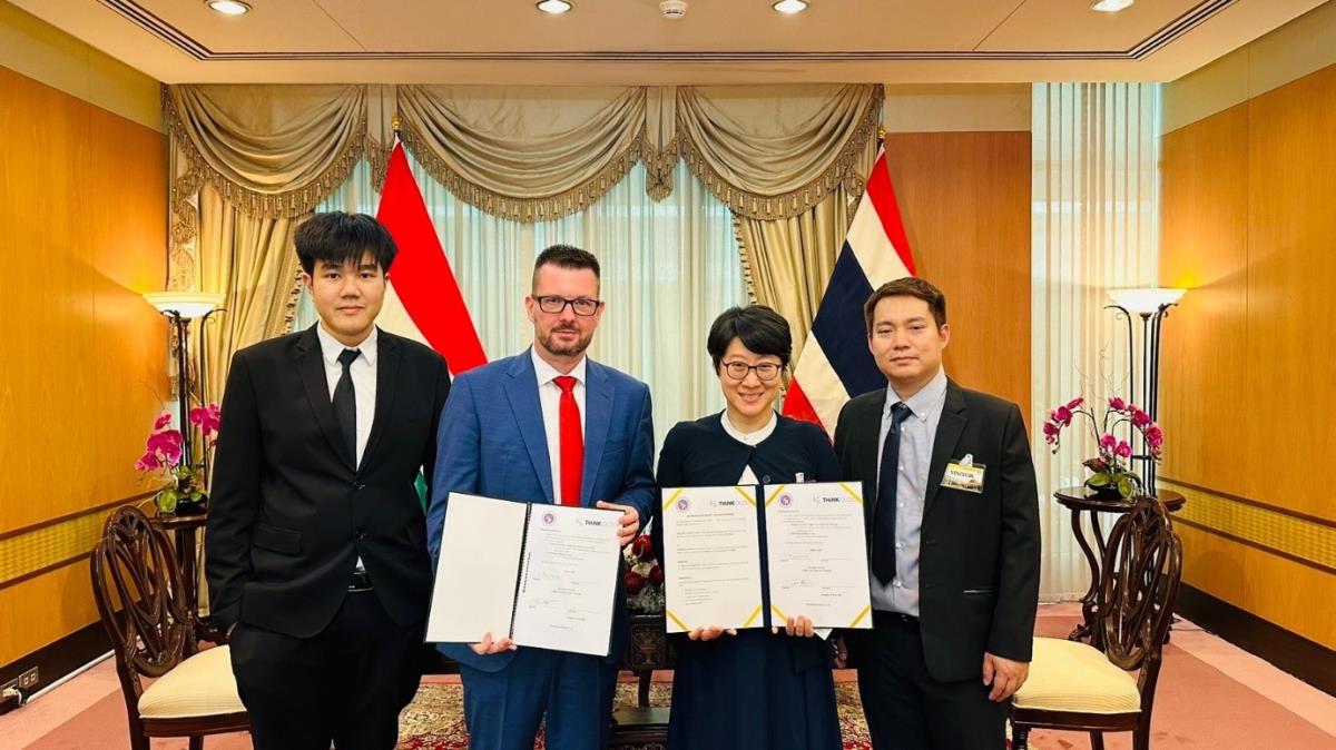 THINKology and CAMT Chiang Mai University MoU signing ceremony at Thailand's Ministry of Foreign Affairs